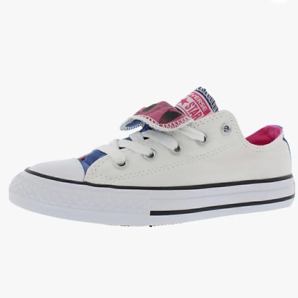 Converse All Star CTAS Double Tongue White/purple  Sneakers